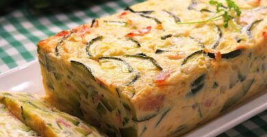 pastel de calabacin delicioso