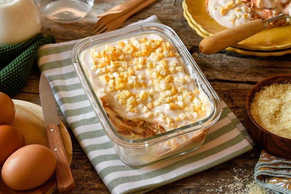 pastel de patata con atun y huevo