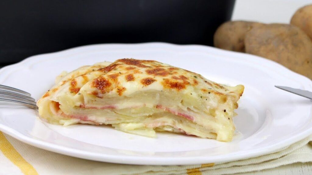 pastel de patata y bacon