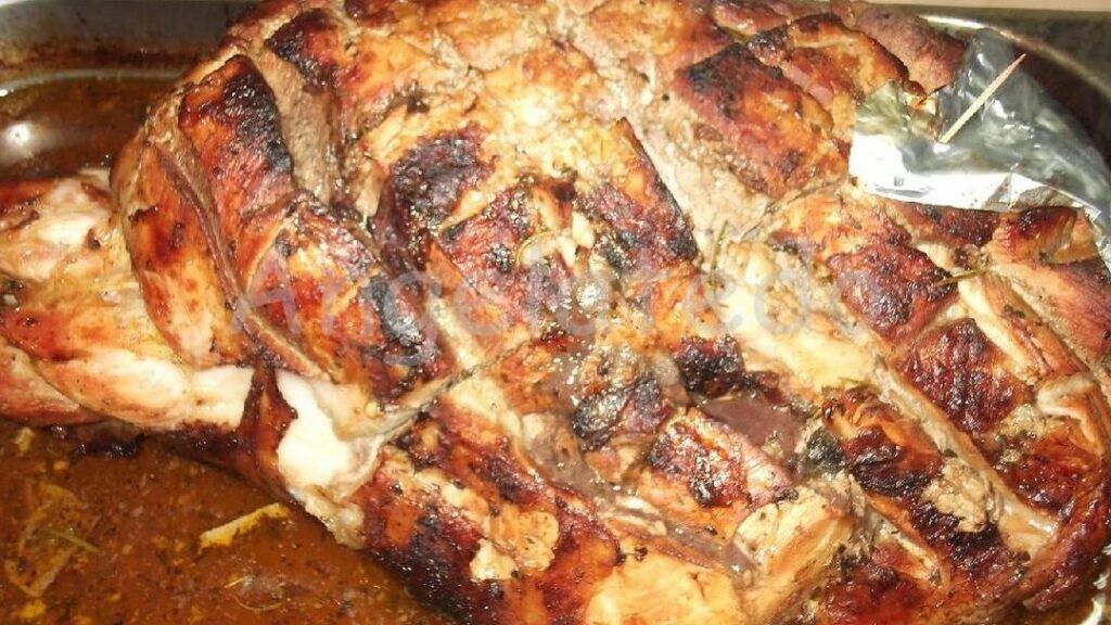 pata asada al horno