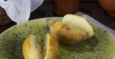 patatas cocidas en microondas