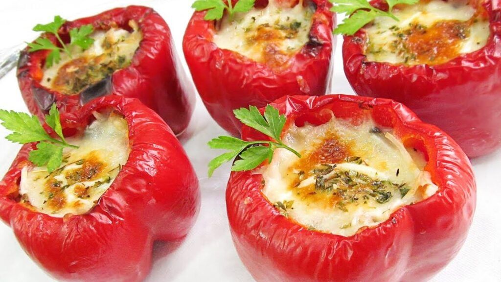 pimientos rellenos deliciosos