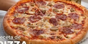 pizza casera deliciosa