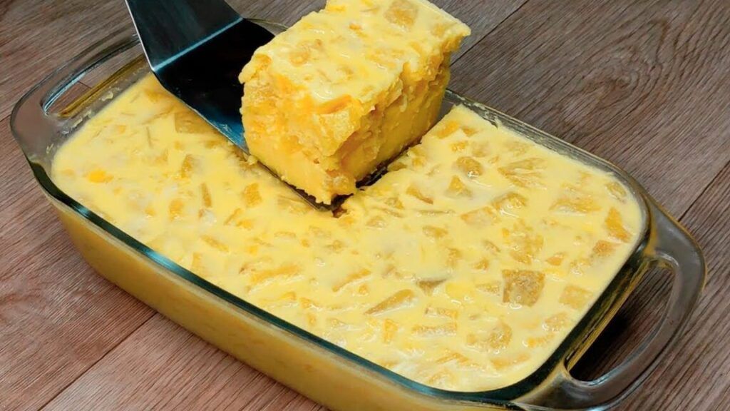 postre de pina delicioso