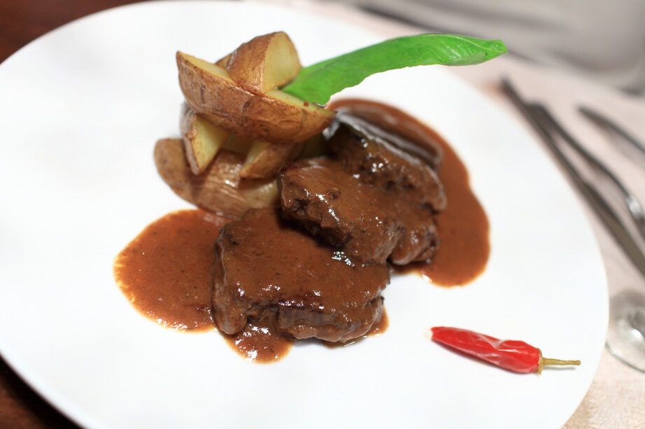 presa iberica en salsa