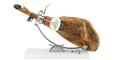 proceso de colocacion del jamon