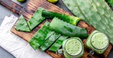 proceso de consumo del aloe vera
