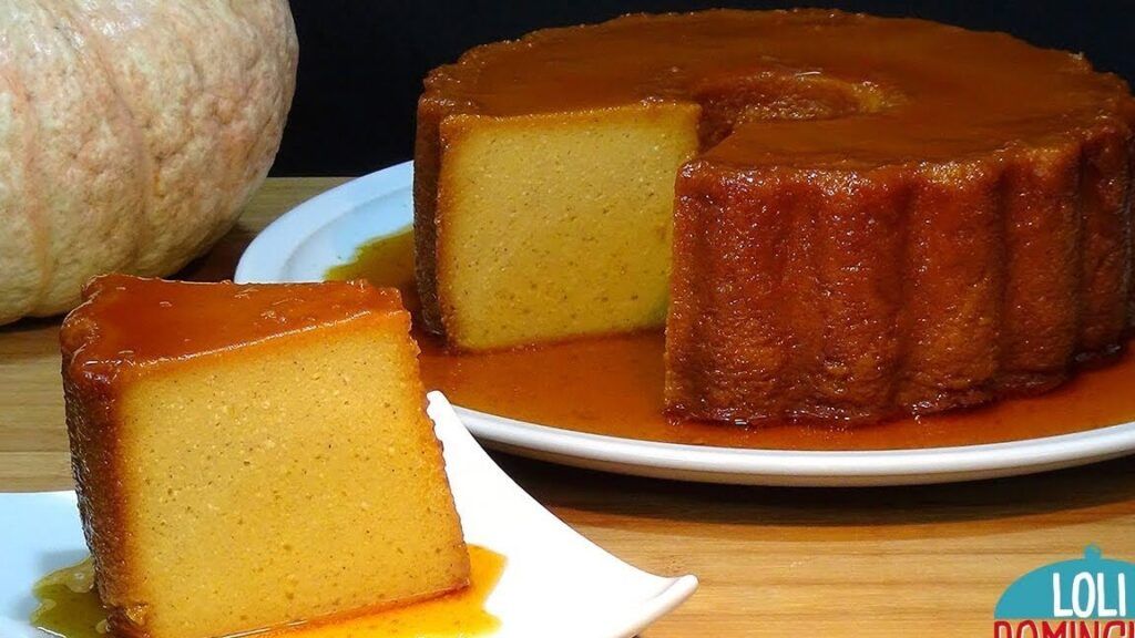 pudin de calabaza