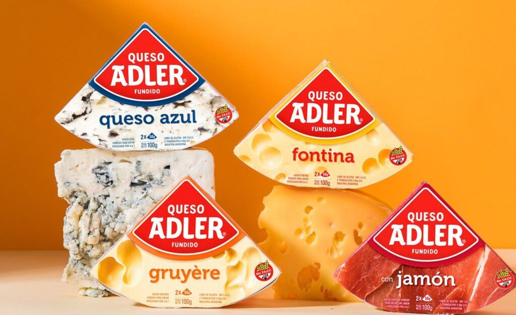 queso en triangulos precisos