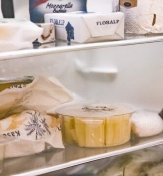queso fresco y bien almacenado