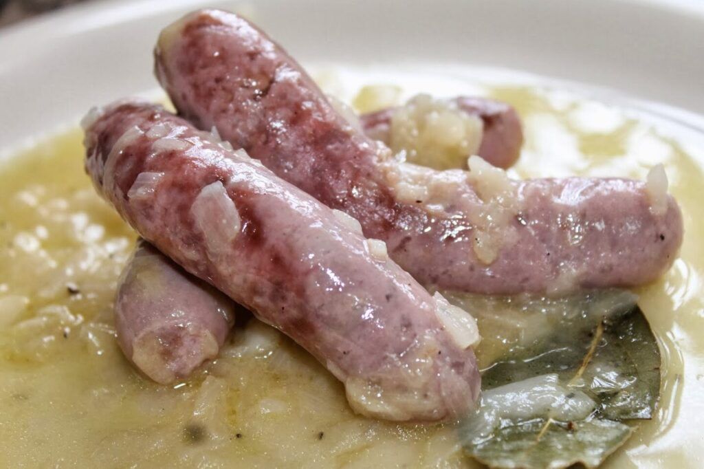 salchichas al vino thermomix