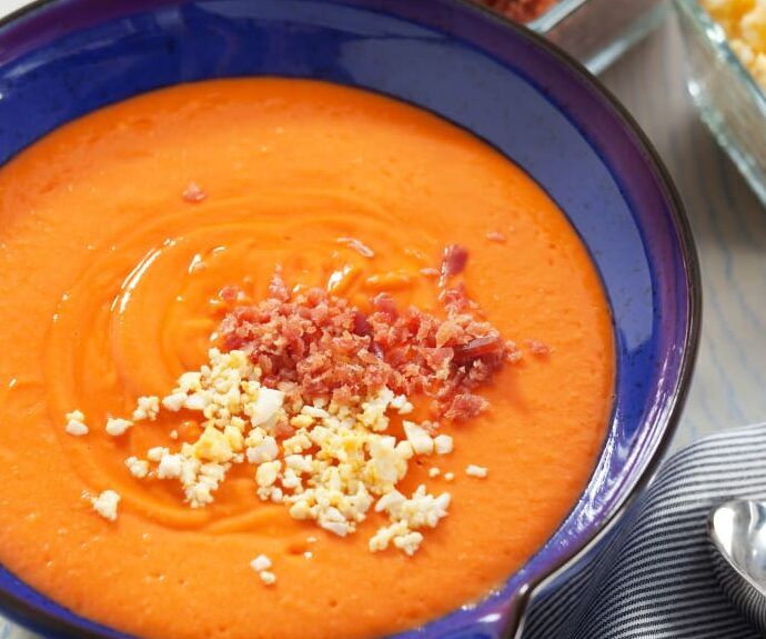 salmorejo en la thermomix