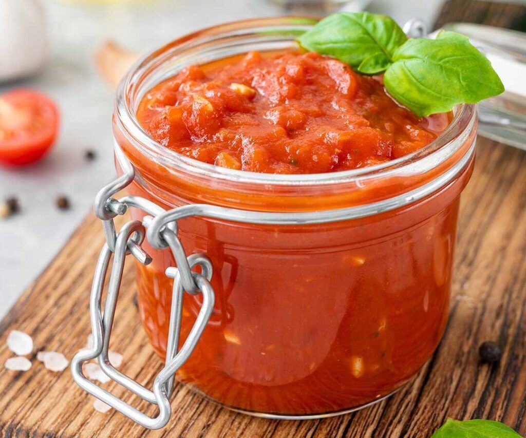 salsa de tomate casera