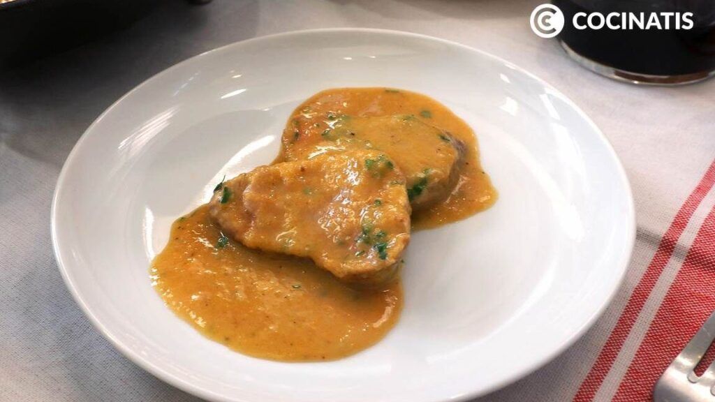 solomillo en salsa