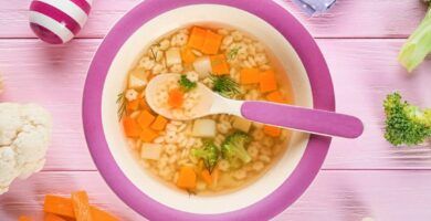 sopa para bebes de 1 ano