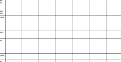 tabla de datos dieteticos