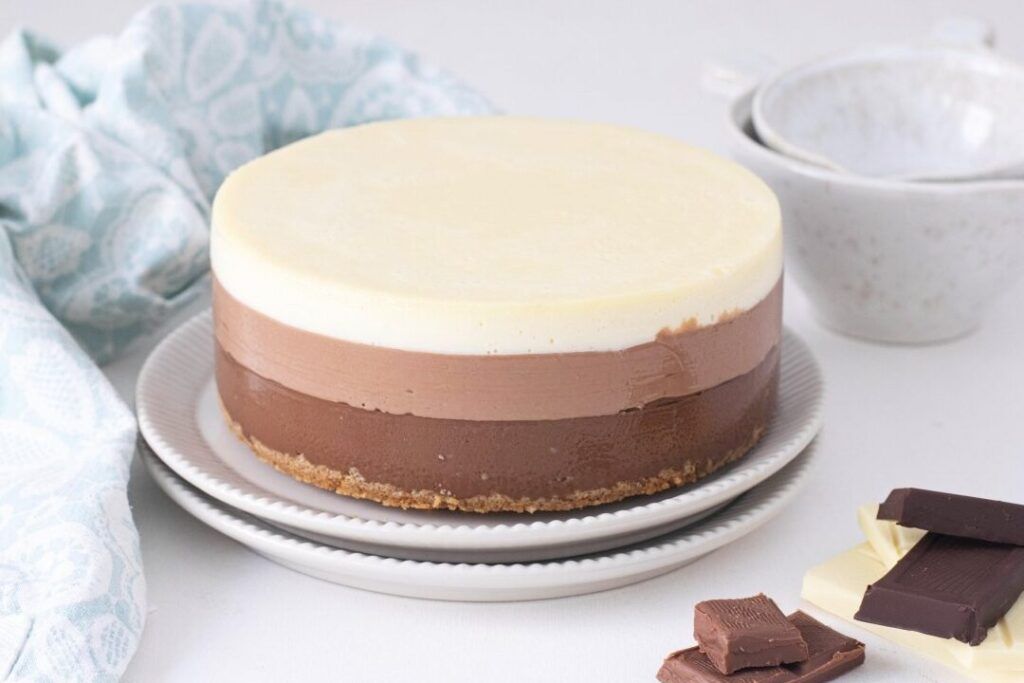 tarta de los tres chocolates