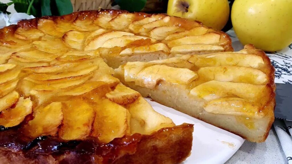 tarta de manzana deliciosa