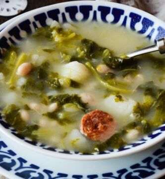 tazon de caldo gallego