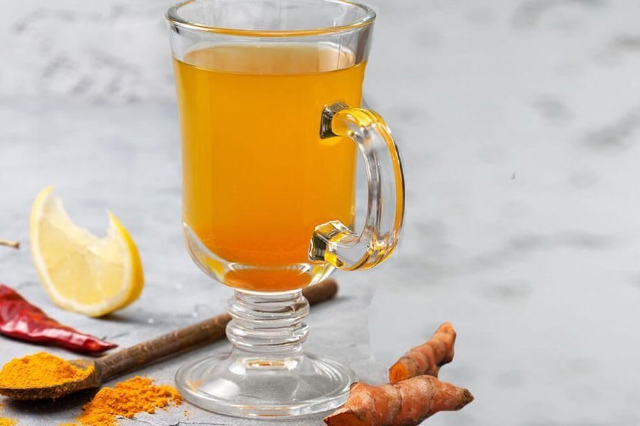 te de curcuma y pimienta cayena