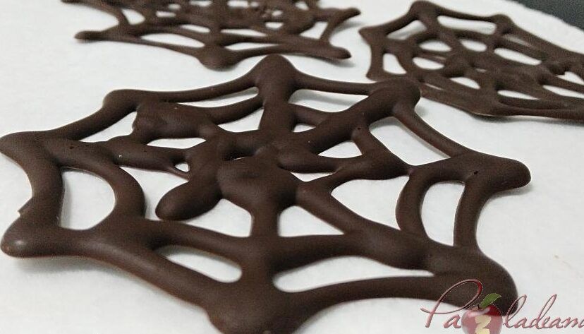 telarana de chocolate