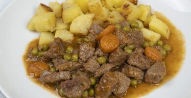 ternera a la jardinera