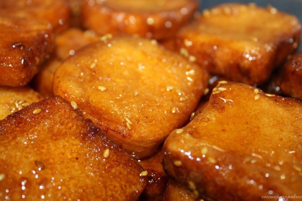torrijas de vino y miel
