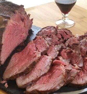 un delicioso roast beef al horno