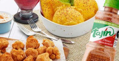 un tajin en uso