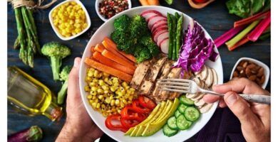 una opcion de menu balanceado