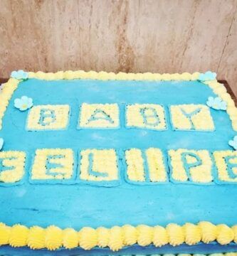 una tarta de gran tamano