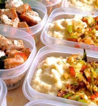 variedad de comidas para llevar