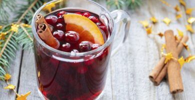 vino caliente con especias