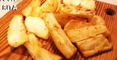 yuca frita en airfryer