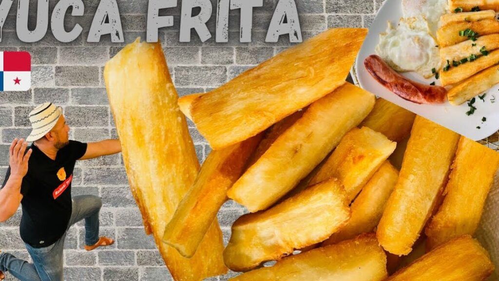 yucas fritas crujientes y deliciosas