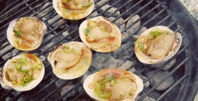 zamburinas a la parrilla